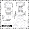 4 Boxs 4 Styles Plastic Molds DIY-SC0030-53B-2