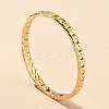 304 Stainless Steel Hinged Bangles for Women AJEW-P127-26G-1