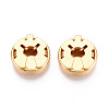 Brass Cufflinks KK-T074-63G-01-NR-2