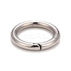 Non-Tarnish 304 Stainless Steel Spring Gate Rings STAS-M296-01P-E-2