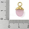 Natural Rose Quartz Pendants LS-STAS-L277-07G-03-3