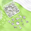48Pcs 12 Styles Tibetan Style Alloy Pendants TIBE-FP0001-15-5