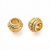 Tibetan Style Alloy European Beads PALLOY-F257-02-3