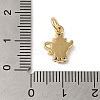 Brass Micro Pave Colorful Cubic Zirconia Glass Pendants KK-R162-026A-G-3