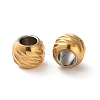 Ion Plating(IP) 304 Stainless Steel Beads STAS-C114-21B-G-2