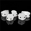 Natural Quartz Crystal Carved Healing Hedgehog Claw Figurines WG69620-02-1