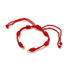 Adjustable Braided Nylon Cord Bracelet Making AJEW-JB00758-03-1