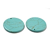 Synthetic Turquoise Pendants G-B071-01E-2