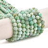Natural Green Opal Beads Strands G-Z035-A02-03E-1
