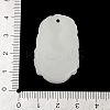 Natural White Jade Carved Pendants G-S384-01J-4