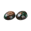 Natural Malachite Cabochons G-E464-42V-3