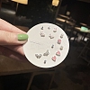 7 Pairs Anti-Tarnish Exquisite Alloy Stud Earrings Sets for Girls Women WG93702-46-1