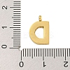 Ion Plating(IP) 304 Stainless Steel Charms STAS-G345-01G-D-3