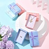 12Pcs 3 Colors Cardboard Paper Necklace Boxes CON-FS0001-18-8