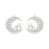 Non-Tarnish 201 Stainless Steel Pendants STAS-N098-093P-1