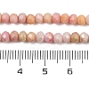 Ombre Effect Dyed Glass Beads Strands X-GLAA-C023-02-C12-3