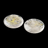 Natural Quartz Crystal Carved Pendants G-H007-06C-2