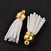 Suede Tassels Pendant Decorations DJEW-JP0001-06A-2