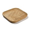 Wood Jewelry Plate Storage Tray LS-WOOD-K010-01-1