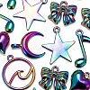 24Pcs 6 Style Alloy Pendants FIND-LS0001-24MC-4