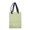 Paper Gift Tote Bags with Nylon Black Ribbon Handles LS-ABAG-K004-01B-2