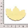 Rack Plating Alloy Enamel Big Pendants ENAM-N056-395D-G-3