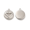 Tarnish Resistant 304 Stainless Steel Pendant Rhinestone Settings STAS-F284-29P-1