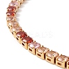 Classic Cubic Zirconia Tennis Necklace NJEW-G017-02B-G-3