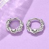 Brass Hoop Earrings EJEW-Q015-03P-01-1