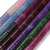 Dyed Natural Malaysia Jade Beads Strands G-C285-B01-01-1