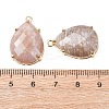 Natural Sunstone Pendants G-M431-10G-09-3