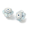 Sparkling Acrylic Rhinestone Beads CLAY-NH0003-01S-06-2