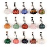 Natural & Synthetic Mixed Stone Pendants G-N345-08-1