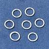 Brass Open Jump Rings KK-CBA1A60-06D-S-1