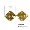 Tibetan Style Filigree Joiners LS-TIBEP-A2690-AG-FF-1