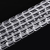 Transparent Glass Beads Strands GLAA-T028-14T-05-1
