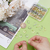 120Pcs 4 Styles 304 Stainless Steel Leverback Earring Findings STAS-ME0001-22-3