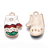 Alloy Enamel Pendants LS-ENAM-Q442-032-RS-3