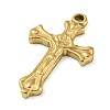 Ion Plating(IP) 304 Stainless Steel Pendants STAS-P341-16I-G-2