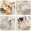 4pcs Mini Cloth Printed Multipurpose Shrapnel Makeup Bags Change Purse ABAG-GF0001-26-5