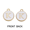 Golden Plated Alloy Charms ENAM-SZ0001-25A-K-2