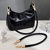 Imitation Leather Braided Round Cord Bag Handles with Zinc Alloy Clasps FIND-WH0126-941A-01-4
