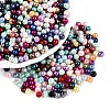 Baking Paint Pearlized Glass Pearl Beads HY-Q003-4mm-M01-1