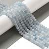 Natural Aquamarine Beads Strands G-B074-A01-02-2