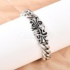 Stainless Steel Link Bracelets BJEW-D379-12ASP-4