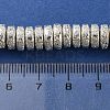 Electroplated Natural Lava Rock Beads Strands G-I360-A03-04-4