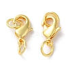 Rack Plating Brass Lobster Claw Clasps LS-KK-F090-26G-01-1