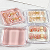Transparent Plastic Nail Art Tool Box MRMJ-LP0002-33B-01-3