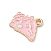 Alloy Enamel Pendants ENAM-A008-38KCG-01-2