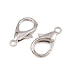 304 Stainless Steel Lobster Claw Clasps STAS-B121-02P-06-2